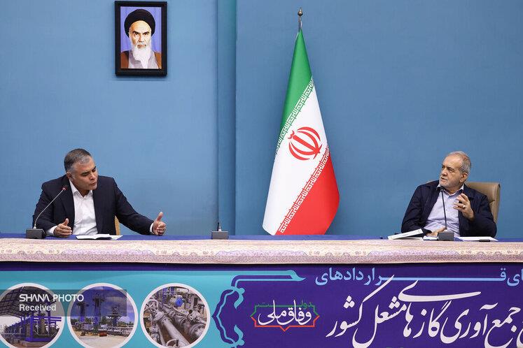 جمع‌آوری ۹ میلیون مترمکعب گاز همراه و مشعل در دولت چهاردهم