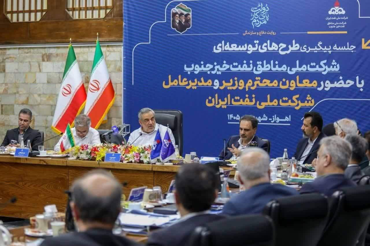 برنامه جهش تولید در مناطق نفت‌خیز جنوب تدوین می‌شود