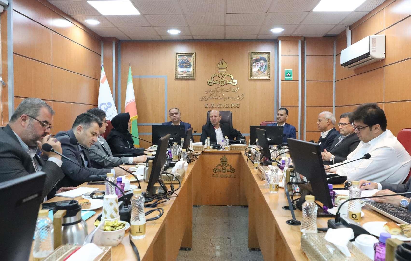 برگزاری نشست کارگروه ارتقای نظام سلامت اداری و مبارزه با مفاسد اقتصادی در شرکت بهره‌برداری نفت و گاز زاگرس جنوبی با حضور معاون نظارت بر عملکرد و ارتقای  سلامت اداری وزارت نفت