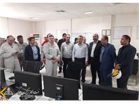 بازدید مدیرعامل و هیات همراه از منطقه عملیاتی و نمکزدایی دهلران و همچنین کارخانه ٣١٠٠ NGL 11