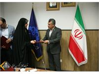 مراسم معارفه و تکریم سرپرست مدیریت مهندسی و ساختمان، سرپرست روابط عمومی، مشاور مدیرعامل در امور بانوان و دبیر هیات مدیره نفت