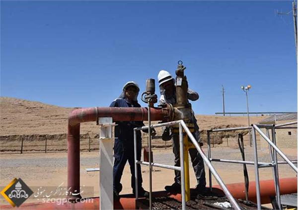 تولید پایدار گاز در شرکت بهره برداری نفت و گاز شرق 1