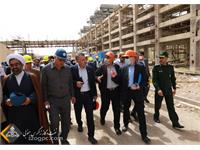 بازدید مدیرعامل شرکت نفت مناطق مرکزی ایران و هیات همراه از میدان نفتی خشت 14