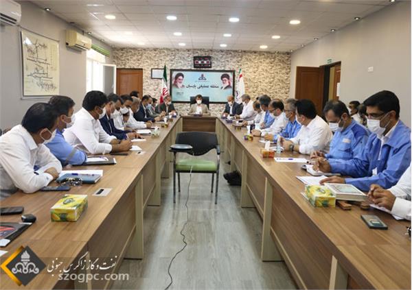 بازدید مدیرعامل از منطقه عملیاتی پارسیان 1