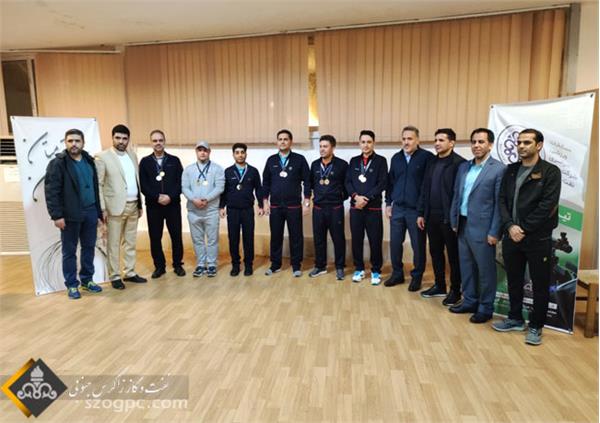 ورزشکاران زاگرس جنوبی در مسابقات ورزشی شرکت ملی نفت  ایران ۹ مدال به گردن  آویختند 3