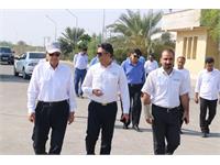 بازدید مدیر عامل شرکت بهره‌برداری نفت و گاز زاگرس جنوبی از منطقه عملیاتی سرخون و گشوی جنوبی 7