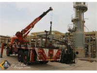 تعمیر اضطراری مبدل حرارتی واحد تثبیت مایعات پالایشگاه گازی فراشبند 3