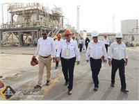 بازدید مدیرعامل شرکت زاگرس جنوبی از منطقه عملیاتی نار و کنگان 3