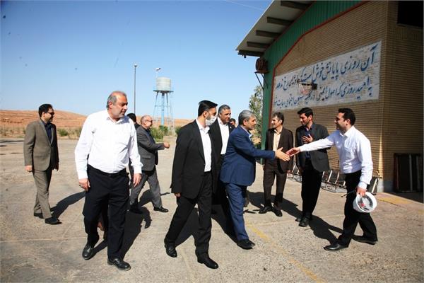 بازدید مسئولان سازمان پدافند غیرعامل کشور از منطقه بهره برداری نفت و گاز سراجه قم 8