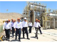 بازدید مدیر عامل و هیئت مدیره شرکت بهره برداری نفت و گاز زاگرس جنوبی از منطقه عملیاتی آغار و دالان 19