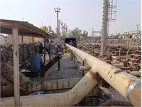 عملیات تعمیرات اساسی در منطقه عملیاتی نفت‌شهر 10
