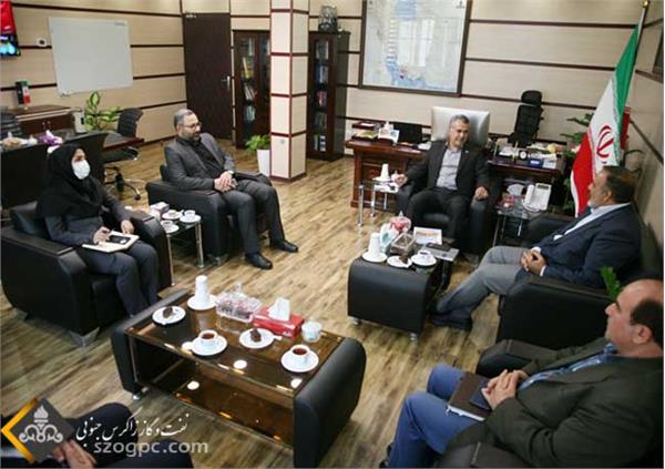 دیدار صمیمی مدیرعامل نفت مرکزی با رئیس روابط عمومی شرکت ملی نفت ایران