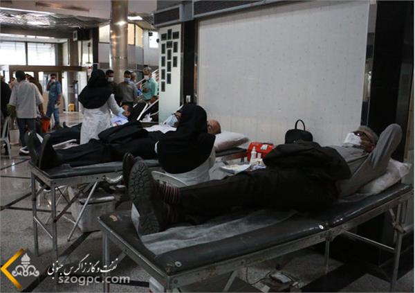 اهداء ١٣٠ هزار سی سی خون کارکنان شرکت بهره برداری نفت و گاز زاگرس جنوبی 8