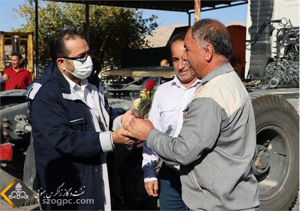 گرامیداشت  روز ملی حمل و نقل در نفت و گاز زاگرس جنوبی 8