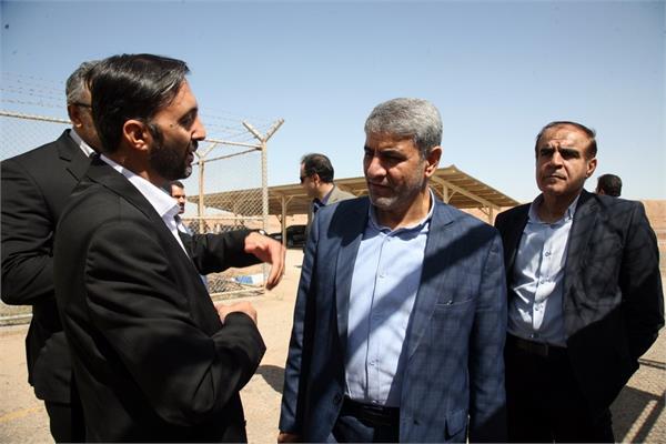 بازدید مسئولان سازمان پدافند غیرعامل کشور از منطقه بهره برداری نفت و گاز سراجه قم 7