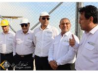 بازدید مدیر عامل شرکت نفت و گاز زاگرس جنوبی از منطقه عملیاتی پارسیان 10