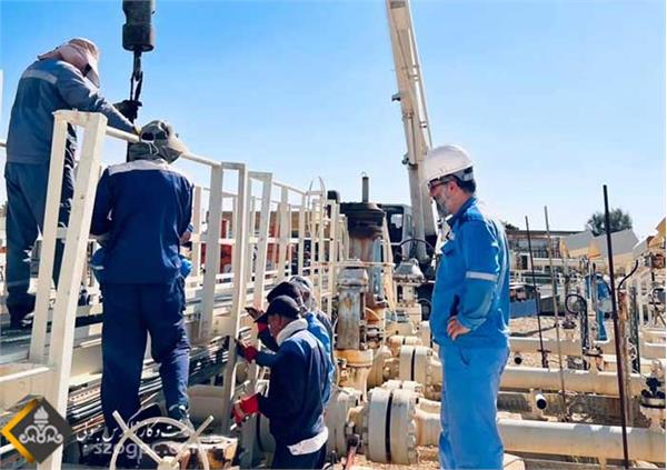 تعمیرات اساسی تجهیزات پالایشگاهی و خطوط لوله منطقه عملیاتی آغار و دالان  19
