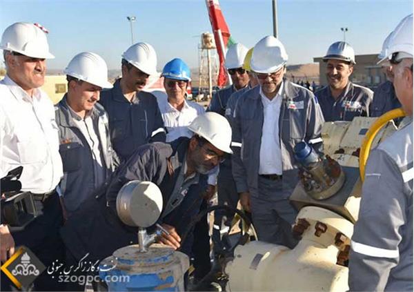 آیین افتتاح چاه شماره ۷۳ خانگیران 3