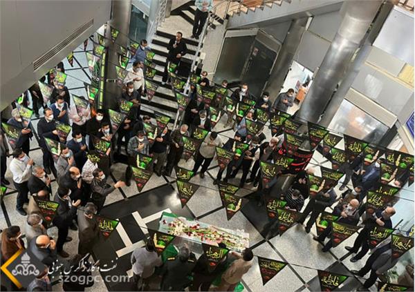 میزبانی شرکت بهره برداری نفت و گاز زاگرس جنوبی از شهید گمنام 6