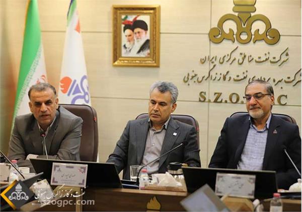 آیین معارفه و تودیع سرپرست مدیریت عملیات شرکت بهره‌برداری نفت و گاز زاگرس جنوبی 1