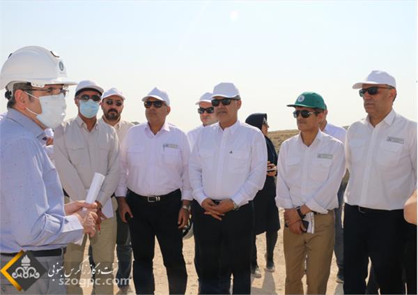 بررسی روند پیشرفت فیزیکی پروژه‌های حوزه انرژی در جنوب فارس + تصویر