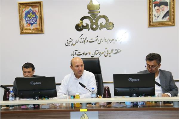 بازدید مهندس میرباقری از منطقه عملیاتی سروستان و سعادت آباد 10