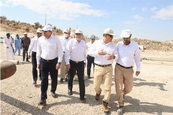 بازدید مدیرعامل شرکت نفت مناطق مرکزی ایران از مناطق عملیاتی آغار و دی زاگرس جنوبی 26