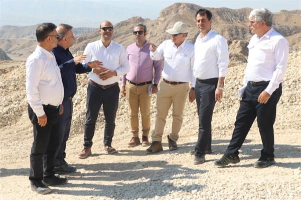بازدید مهندس مهدی حیدری از میدان گازی خارتنگ در استان بوشهر 33