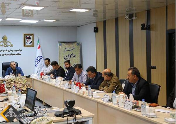 جلسه معارفه رئیس منطقه پارسیان 25