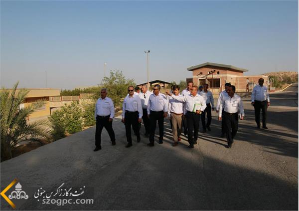 بازدید مدیرعامل شرکت نفت مناطق مرکزی ایران از منطقه عملیاتی نار و کنگان 29