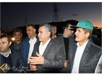 بازدید مدیر عامل نفت مرکزی از کنگان 1401 12
