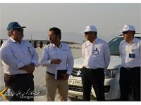 بازدید مدیرعامل شرکت پالایش گاز پارسیان از منطقه عملیاتی پارسیان 14