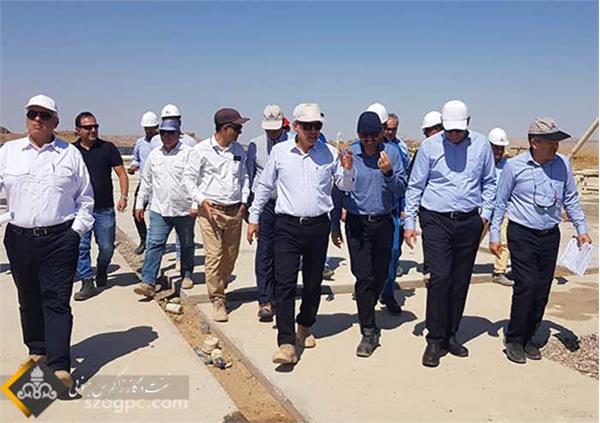 بازدید مدیر عامل شرکت نفت مناطق مرکزی ایران از میدان نفتی دانان 6