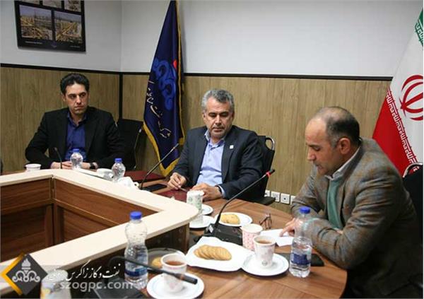 برگزاری مراسم معارفه سرپرست مهندسی سیستم ها و بهره وری شرکت نفت مناطق مرکزی ایران 8