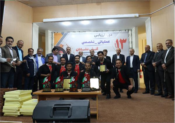سروستان و سعادت آباد  قهرمان سیزدهمین دوره مسابقات ورزشی آتش‌نشانان زاگرس جنوبی شد 3