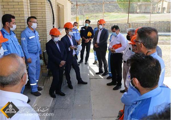 بازدید هئیت مدیره از منطقه عملیاتی آغار 9