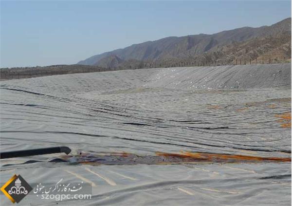 حوضچه تبخیر پساب صنعتی 6