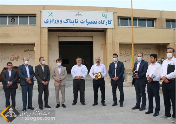 بازدید مدیرعامل از منطقه عملیاتی پارسیان 9