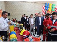 مراسم تجلیل از کارکنان ایمنی و آتش نشانی زاگرس جنوبی برگزار شد . 4