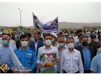 راهپیمایی روز قدس منطقه نار و کنگان 3