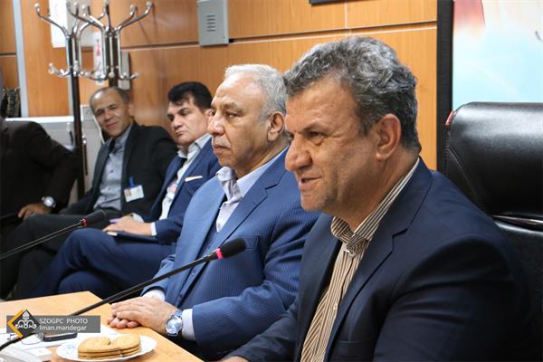 برگزاری مراسم تکریم و معارفه سرپرست مدیریت امور مالی نفت و گاز زاگرس جنوبی 35