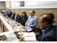 مراسم معارفه و تکریم سرپرست مدیریت مهندسی و ساختمان، سرپرست روابط عمومی، مشاور مدیرعامل در امور بانوان و دبیر هیات مدیره نفت