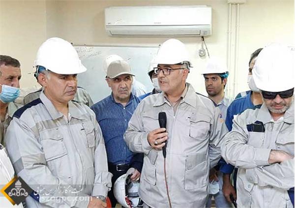 دومین روز بازدید مدیرعامل شرکت نفت مناطق مرکزی ایران از مناطق عملیاتی غرب کشور 18