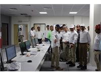 بازدید مدیر عامل شرکت نفت مناطق مرکزی ایران از ایستگاه تقویت فشار وراوی 6