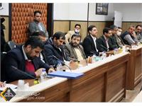 آیین معارفه و تکریم فرمانده جدید پایگاه بسیج حضرت ولیعصر(عج) نفت مناطق مرکزی ایران 4