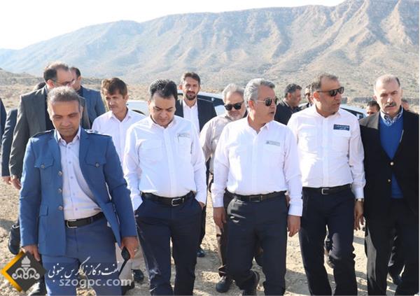بازدید مدیرعامل شرکت نفت مناطق مرکزی ایران از منطقه آغاز و دالان زاگرس جنوبی 19