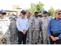 به گزارش روابط عمومی مهندس مهدی حیدری مدیرعامل شرکت نفت مناطق مرکزی ایران و هیات همراه در چهارمین روز از سفر به مناطق عملیاتی