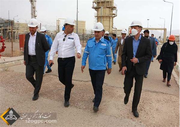 بازدید مدیرعامل نفت مناطق مرکزی ایران از زاگرس جنوبی و دیدار با کارکنان