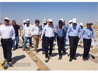 بازدید مدیر عامل شرکت نفت مناطق مرکزی ایران از میدان نفتی دانان 6