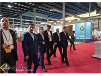 بازدید مدیرعامل نفت مناطق مرکزی ایران از غرفه های سازندگان تجهیزات در نمایشگاه نفت 4